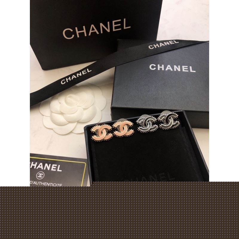 Ch*el earrings